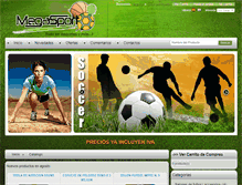 Tablet Screenshot of megasportecuador.com